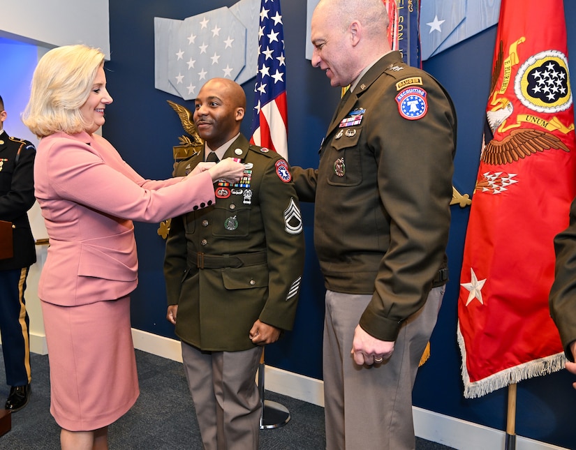 USAREC Master Recruiter Badge Ceremony