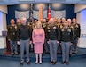 group photograph of USAREC Top 13 Recruiters and senior Army leadership