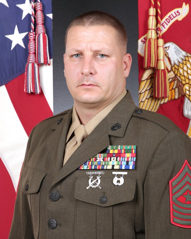 SgtMaj Stoudemayer Command Photo