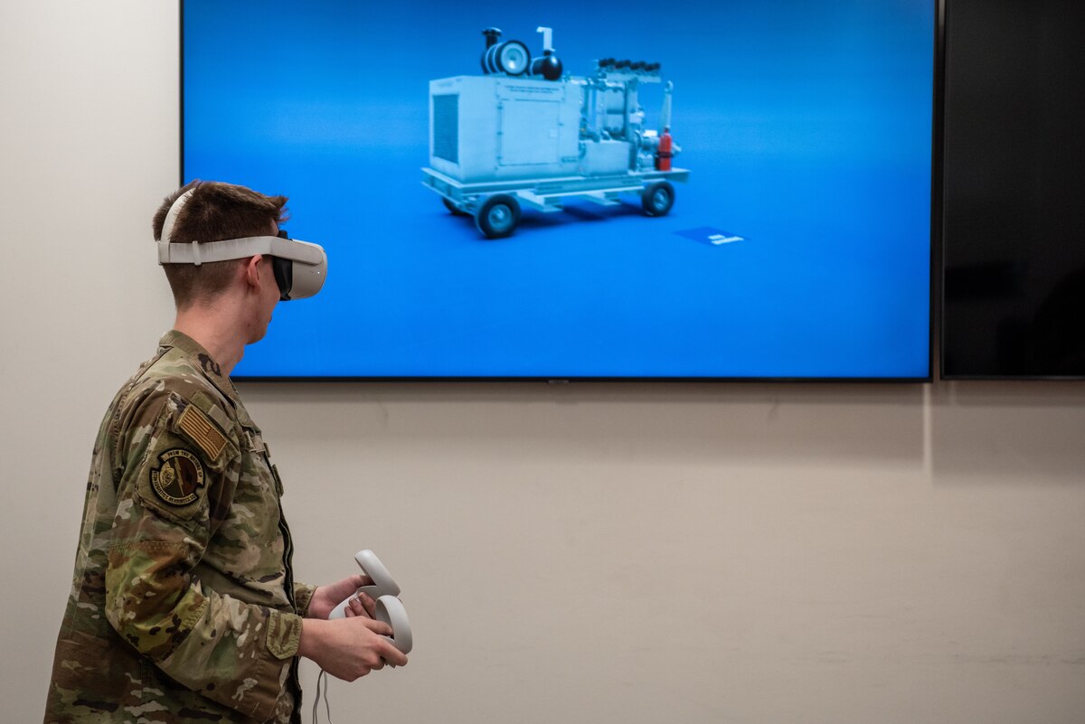 The JBER Fuels Trainer is a virtual reality program developed by Res3D, a local digital media company, that aims to bridge a training gap for the fuels community. The program’s goal is to digitize the entire career field into a singular digital training environment that allows warfighters to train in a risk-free environment.
