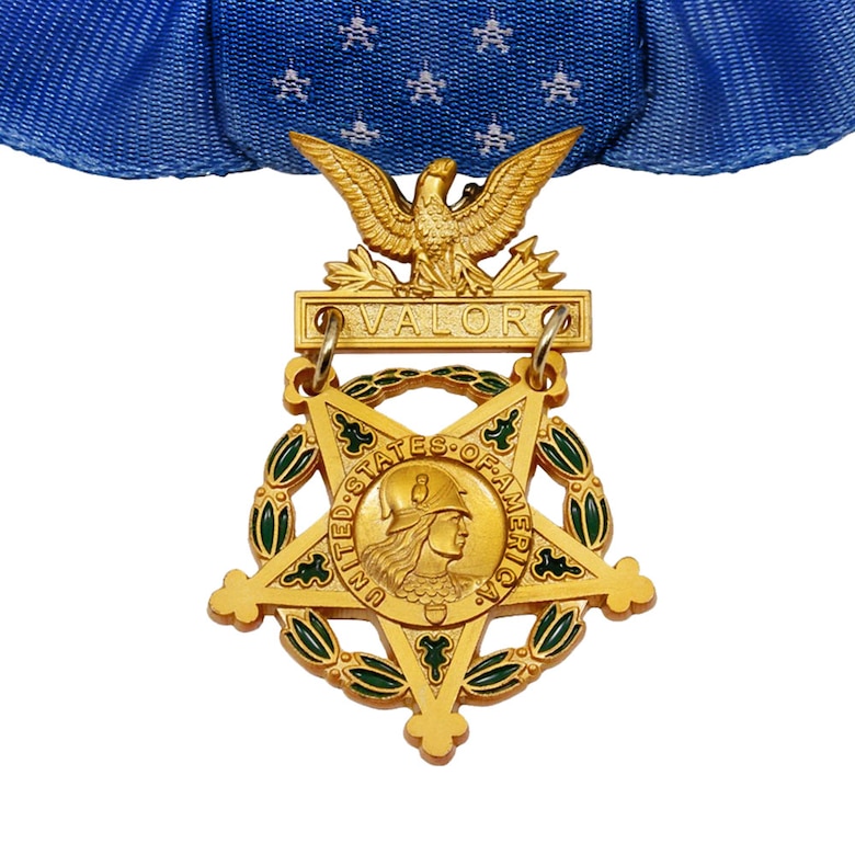 The Army Medal of Honor.