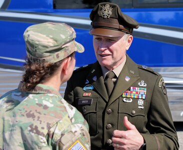 Chief of Army Reserve at NFL Pro Bowl