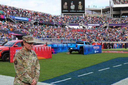 Chief of Army Reserve at NFL Pro Bowl