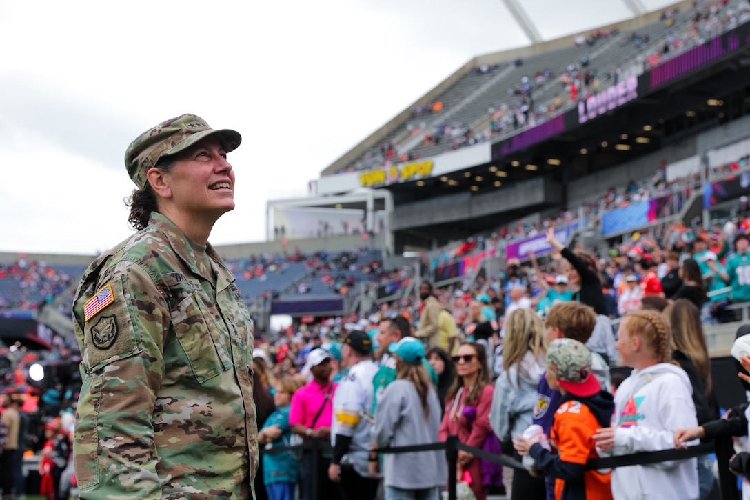 Chief of Army Reserve at NFL Pro Bowl