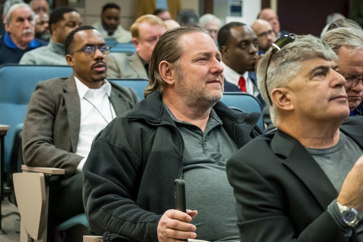 Attendees at the Business and Enterprise Systems Vendor Exchange Forum on 18 January 2024.