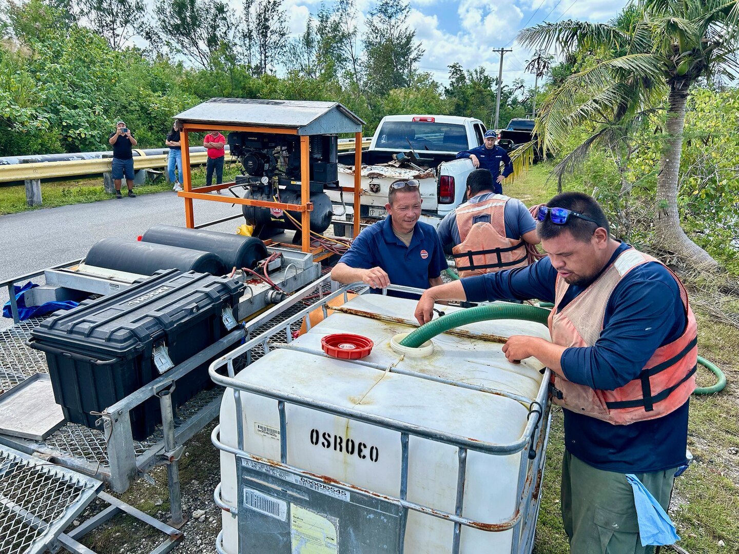 Responders conduct successful pollution training, supporting Guam's ...