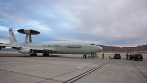 plane on runway