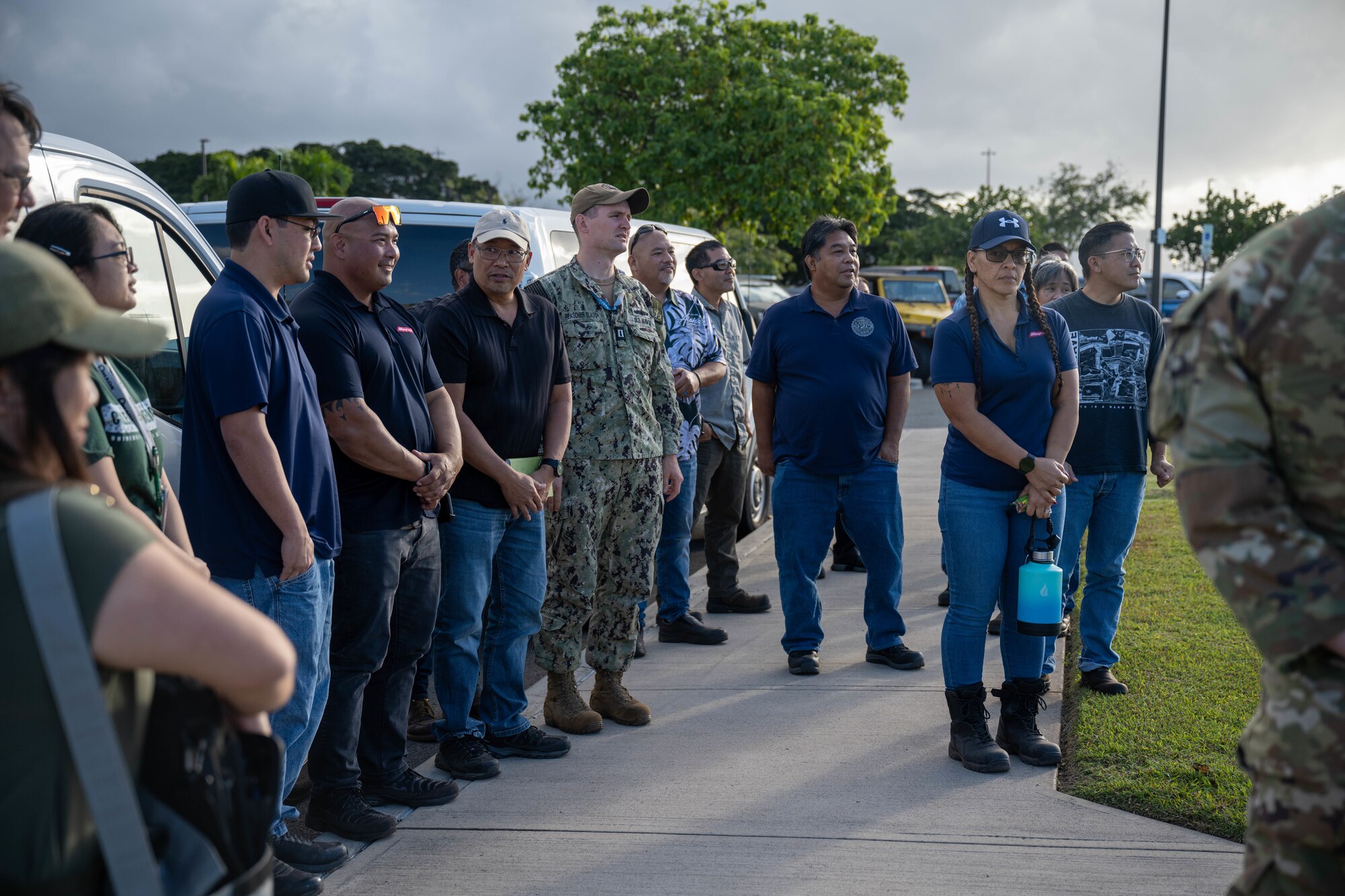 Photo of Air Force maintenance tour.