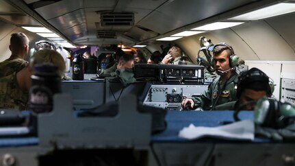 crew on airplane