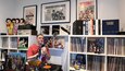 Jon Darrenkamp, the chief of plans and operations at the Dülmen Army Prepositioned Stocks-2 worksite, is also collector of everything music, especially albums and Beatles memorabilia. Darrenkamp has hundreds of individual pieces of music memorabilia like books, magazines and posters, over 1,200 cataloged albums, some percussion instruments, an upright piano, and currently four guitars, to include the prize possession in his hands – a 1994 Gibson Les Paul Standard in cherry starburst. (Courtesy photo)