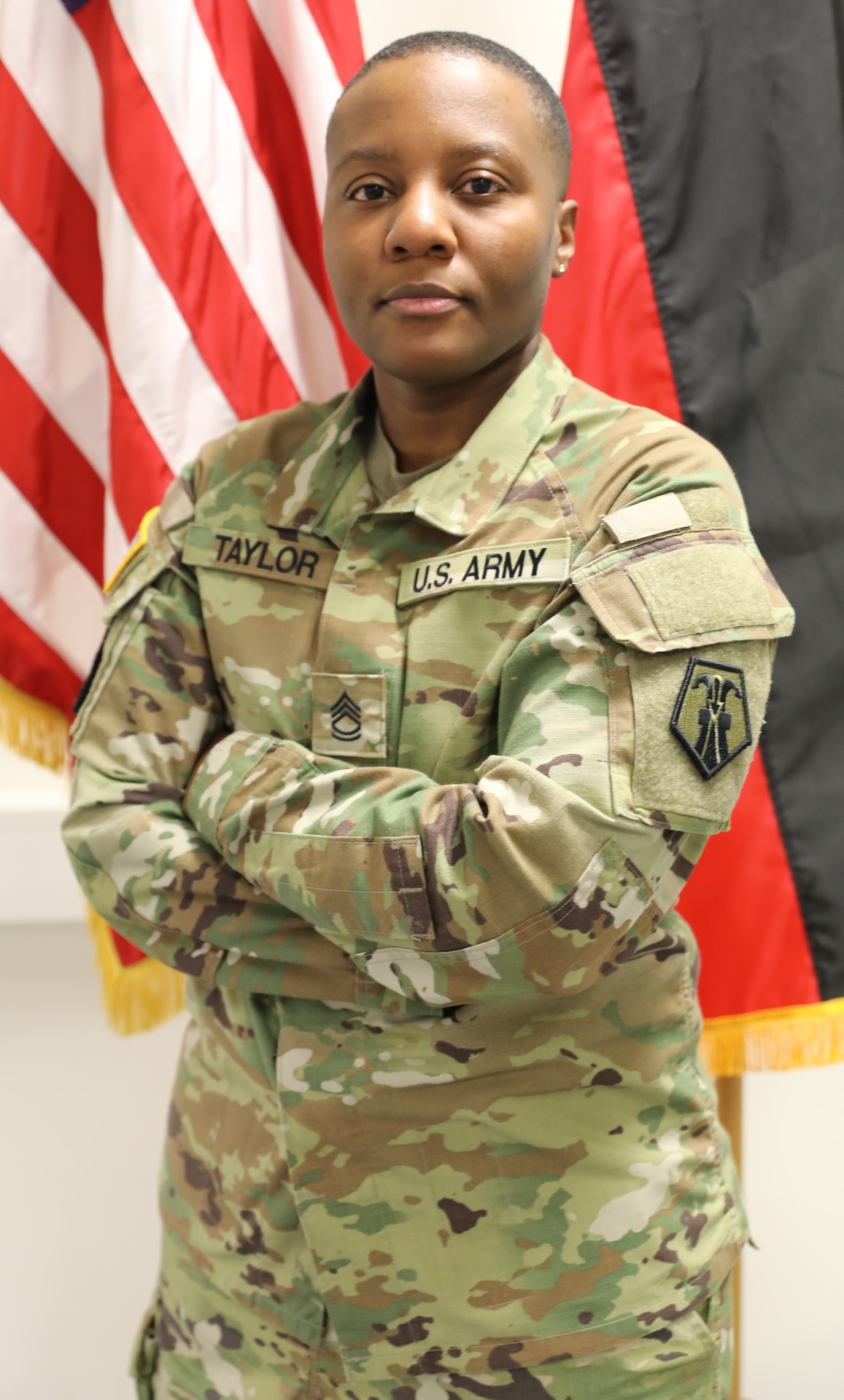 HHC, 7th Mission Support Command training NCO promotes to senior NCO