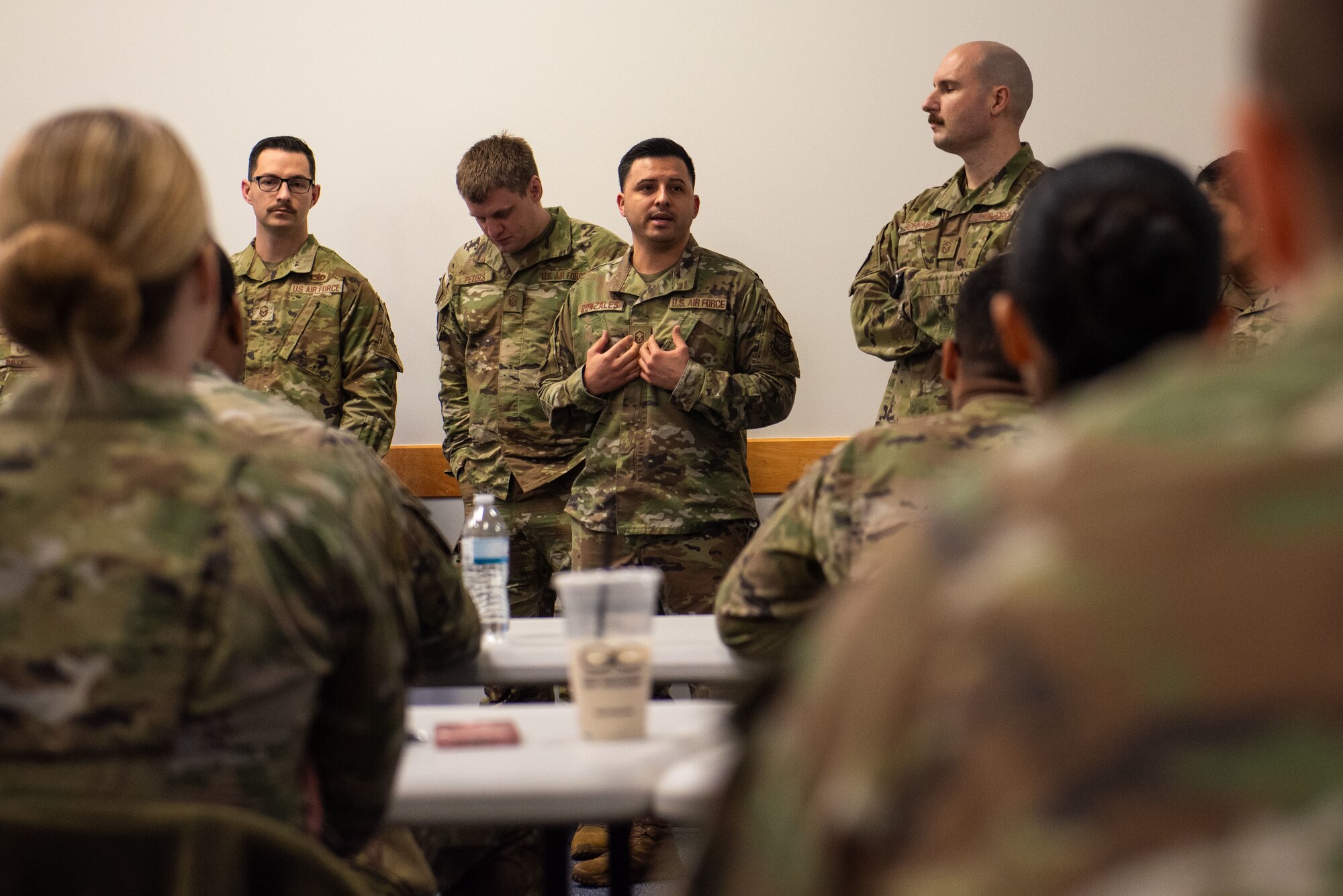 The “Airmen Prevail” symposium is a course designed for Airmen to learn skills to identify and effectively respond to peers undergoing mental health crises, ensuring quality-of-life enhancements to best support and strengthen Airmen and family resilience.