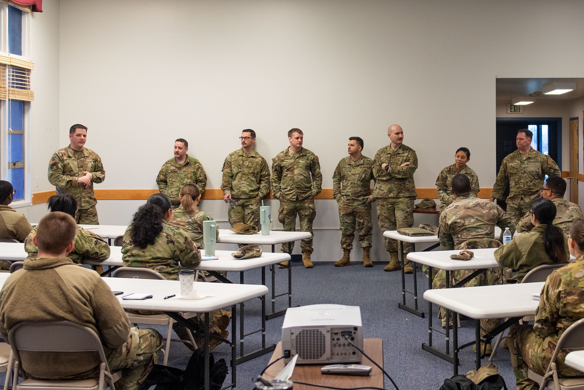 The “Airmen Prevail” symposium is a course designed for Airmen to learn skills to identify and effectively respond to peers undergoing mental health crises, ensuring quality-of-life enhancements to best support and strengthen Airmen and family resilience.