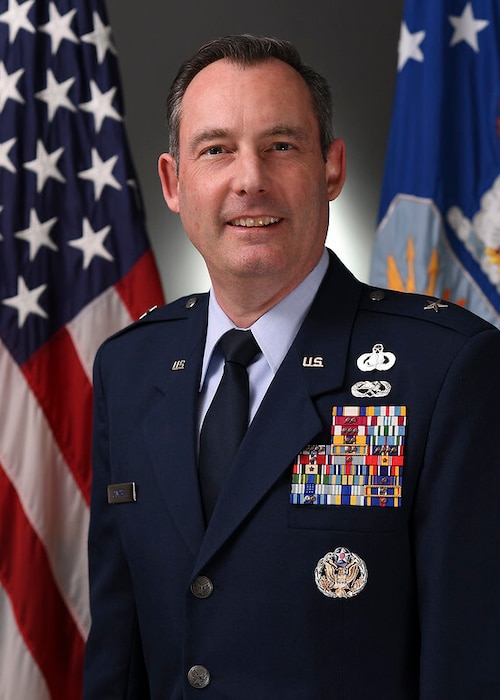 This is the official portrait of Brig. Gen. Shawn Campbell.