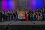 JBSA Ambassadors take part in 2024 Fiesta Poster unveiling, Miss Fiesta selection