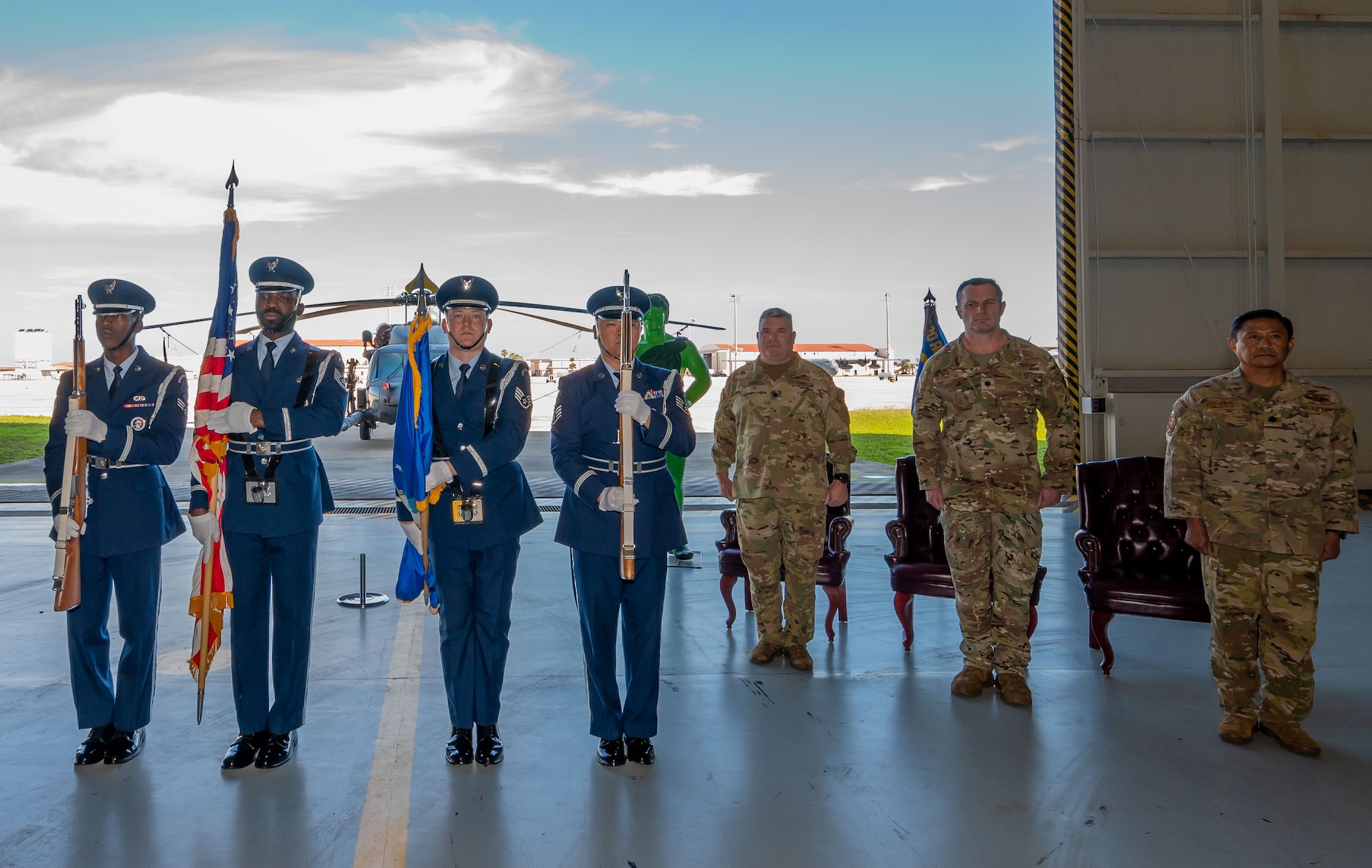 301st Rescue Squadron welcomes new commander