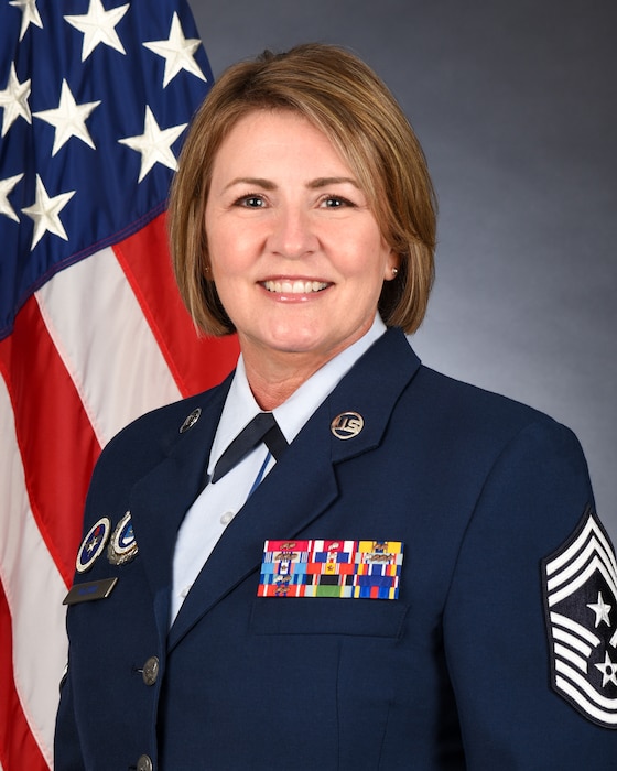 Photo of U.S. Air Force Chief Master Sergeant Kathleen McCool