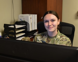 U.S. Air Force Staff Sgt. Haley Snook poses for a photo