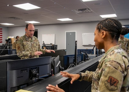 SECAF, 16th Air Force CC visit America’s Cryptologic Wing