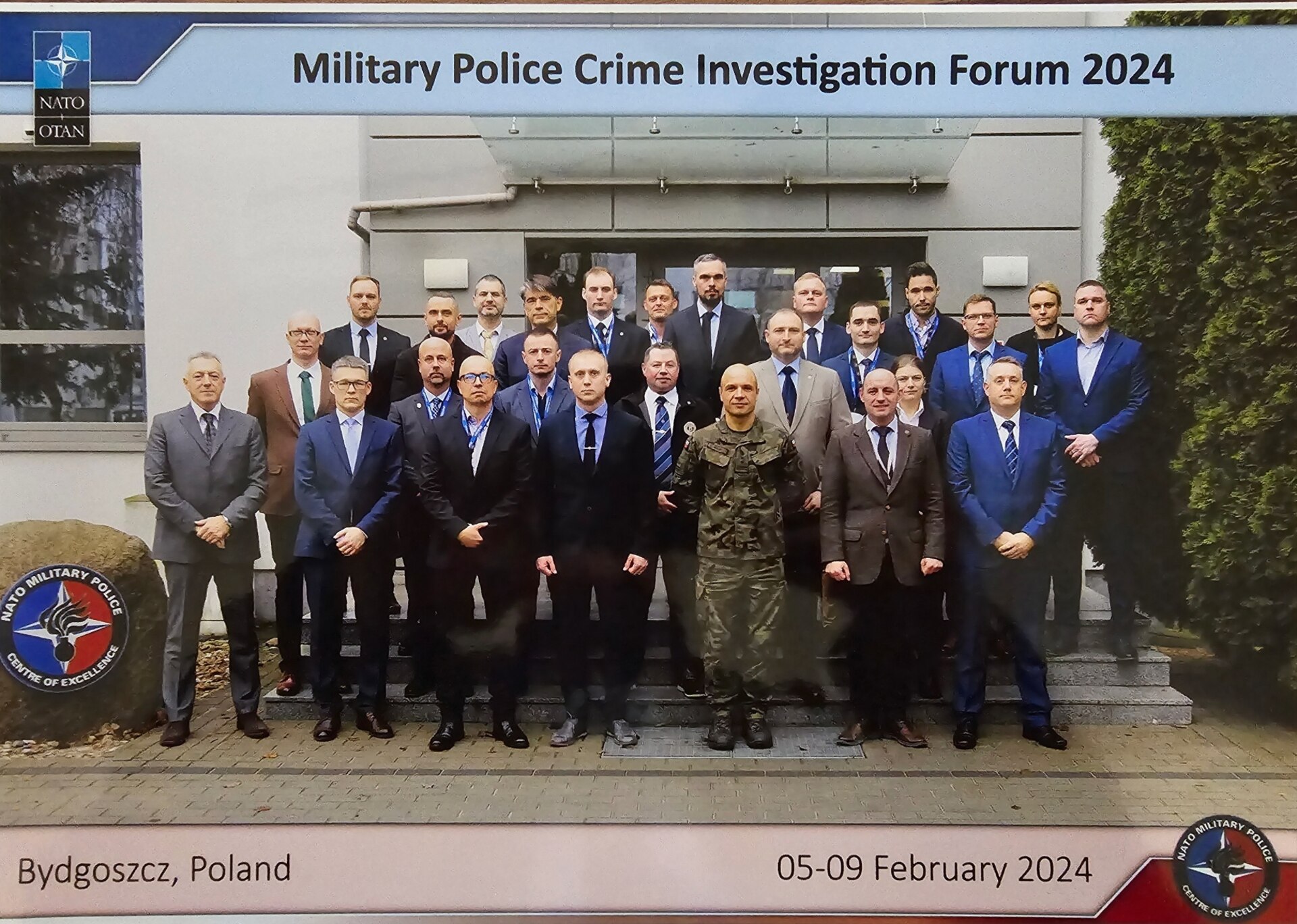 NATO Military Police Crime Investigation Forum 2024