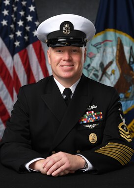 CMDCM James Timmerman, Command Master Chief, Program Executive Office, Ships