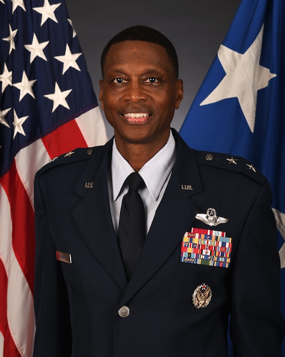 This is the official portrait of  Maj. Gen. Brandon D. Parker.