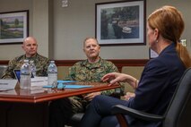 Ms. Skelly tours MCAS Beaufort