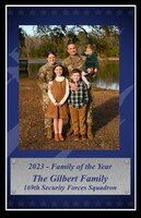 Portrait of the Gilbert Family, 2023 Family of the Year.
