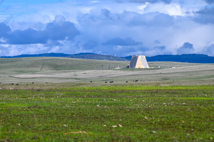 The Upgraded Early Warning Radar (UEWR) was photographed Feb. 1, 2024, and is located on Beale Air Force Base, California.