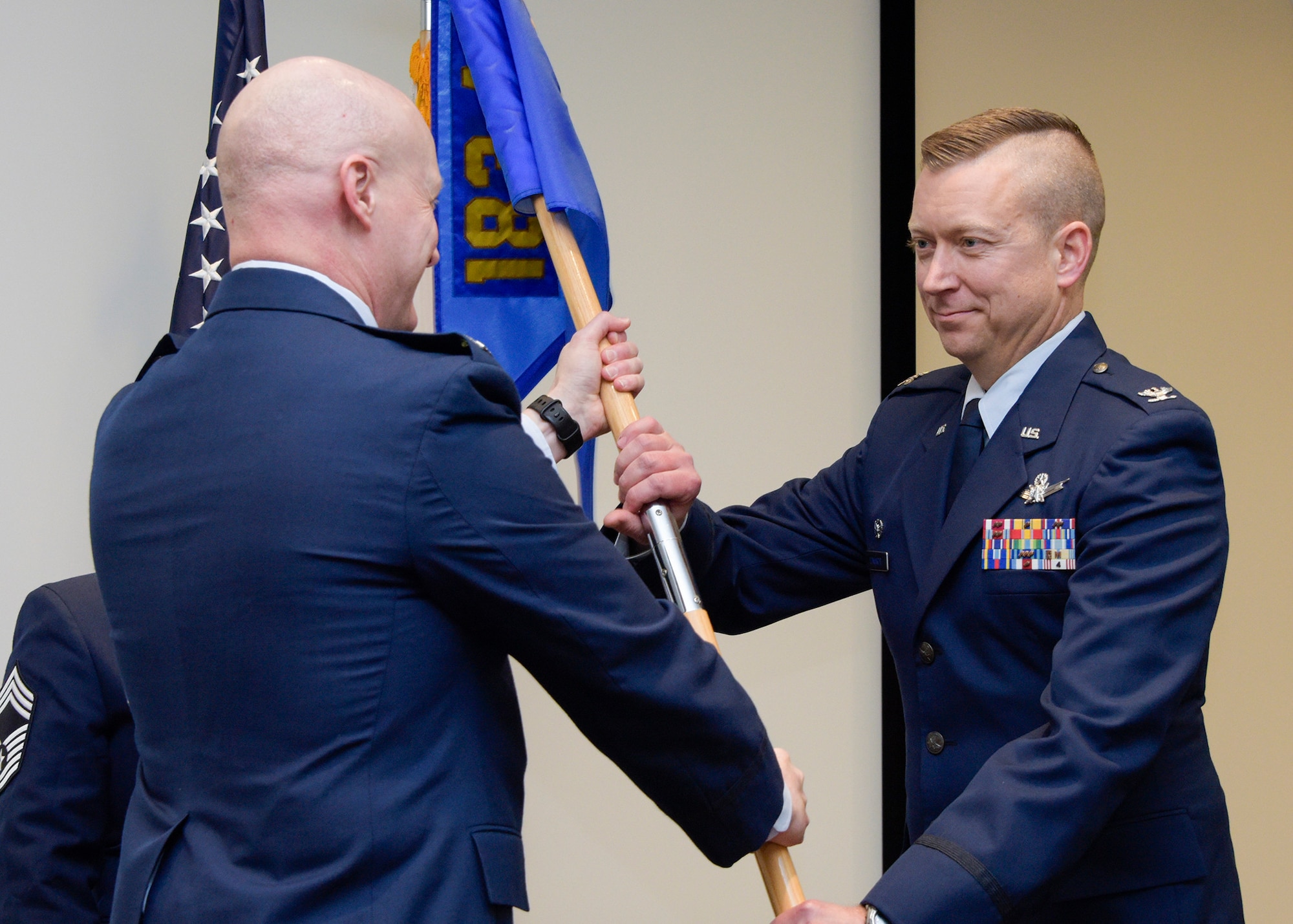 Photo of Air Operations Group Assumption of Command.