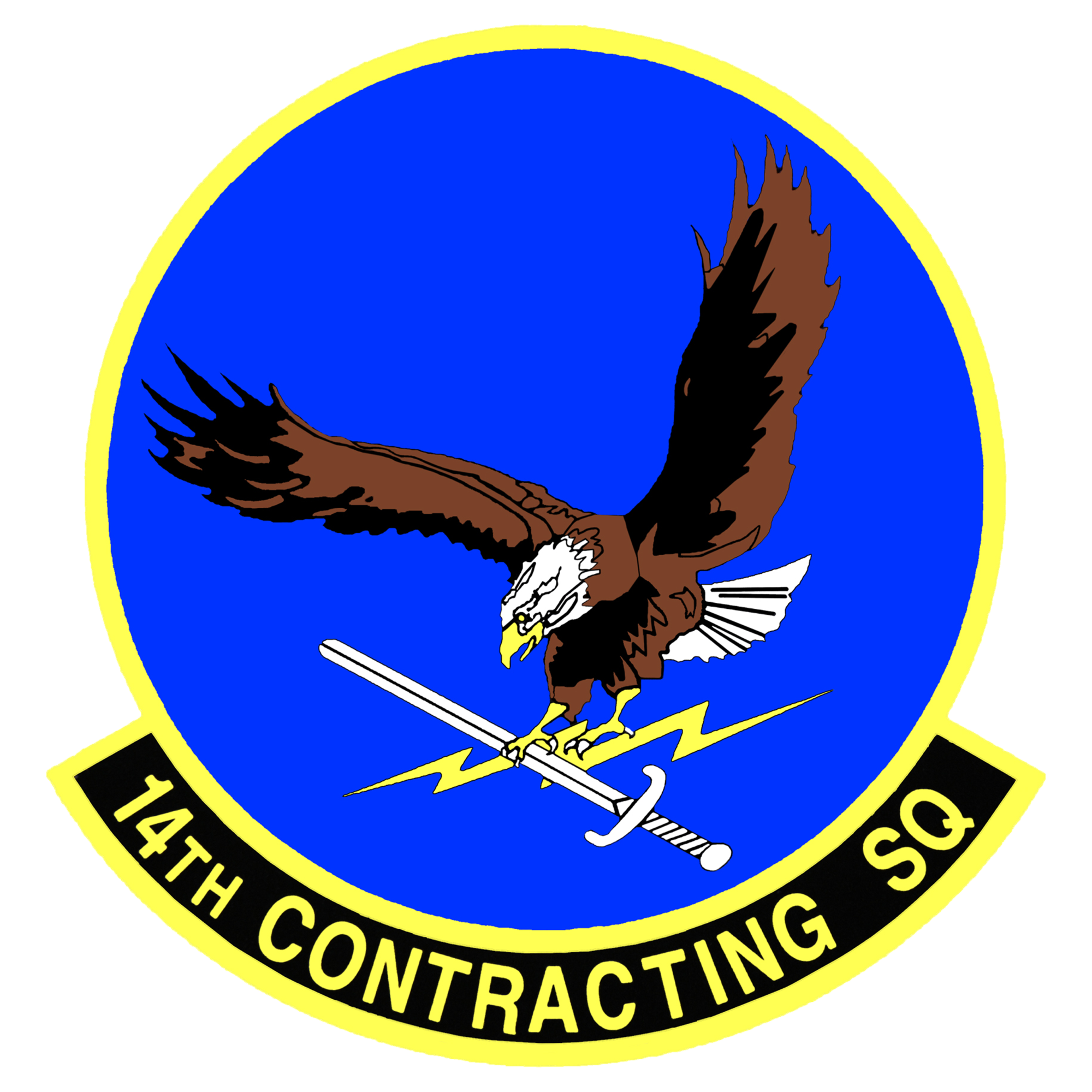 The 14th Contracting SQ. logo.