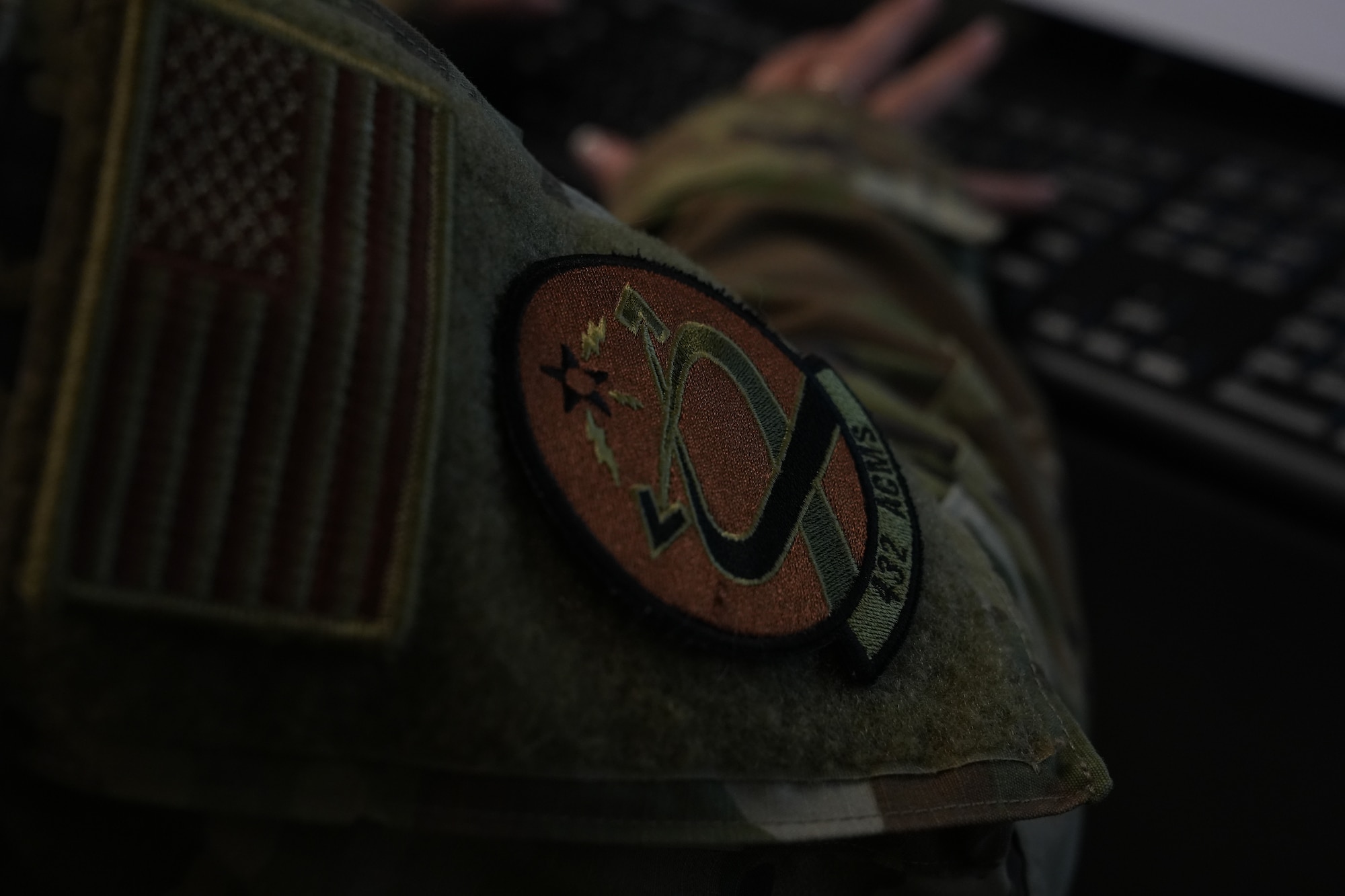 A patch representing the  432nd ACMS.