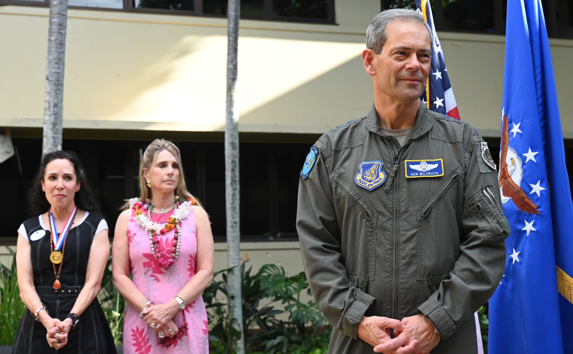 PACAF enlisted induct Gen. Ken Wilsbach into Order of the Sword