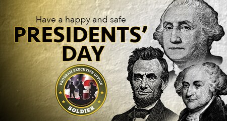 Have a Happy and Safe Presidents' Day