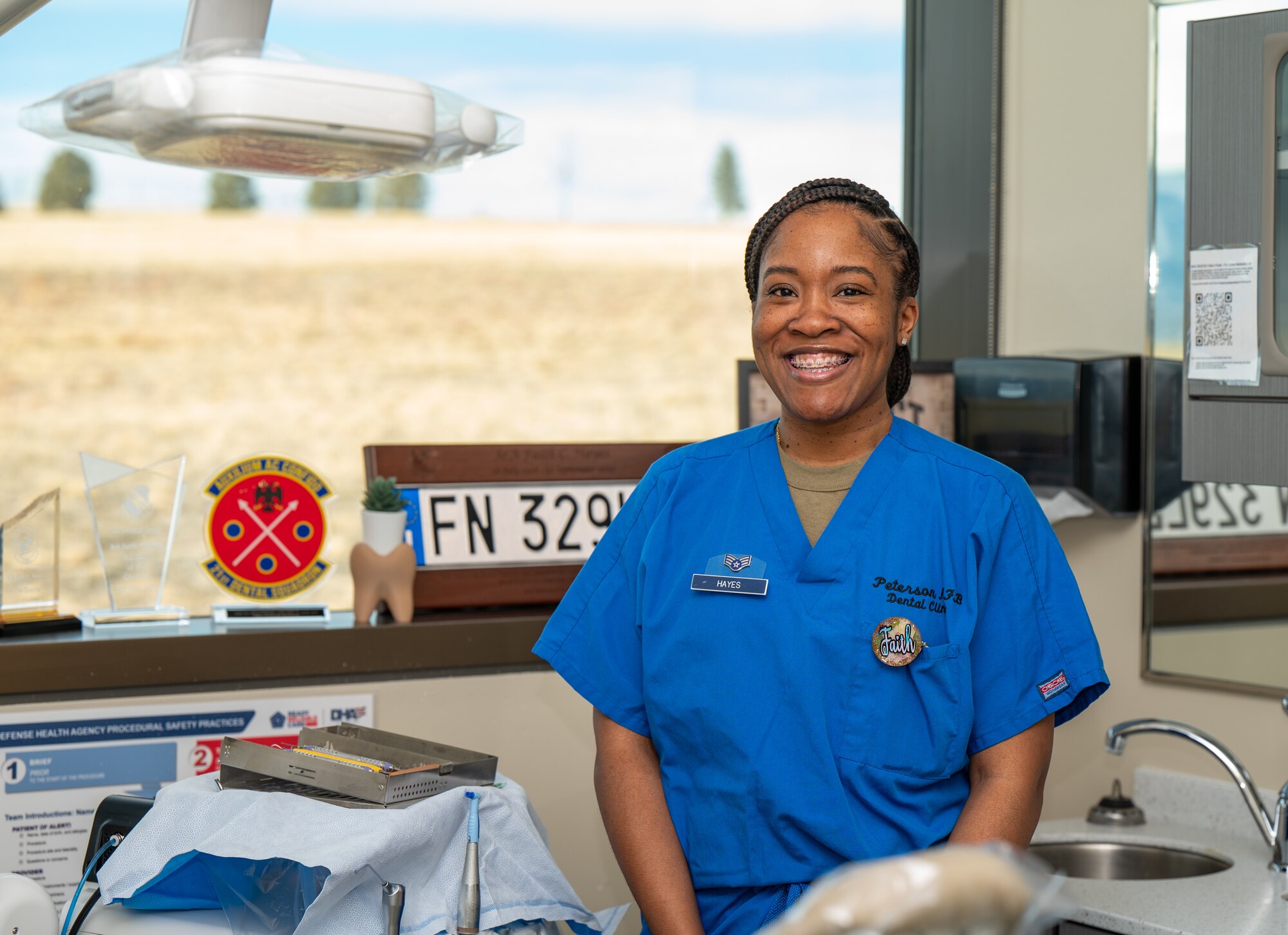 Due to her exceptional performance, Senior Airman Hayes was recognized as February's Monthly Outstanding Performer.