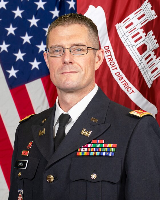 Gregory R. Smith, Deputy Commander, U.S. Army Corps of Engineers, Detroit District, Michigan official photo.