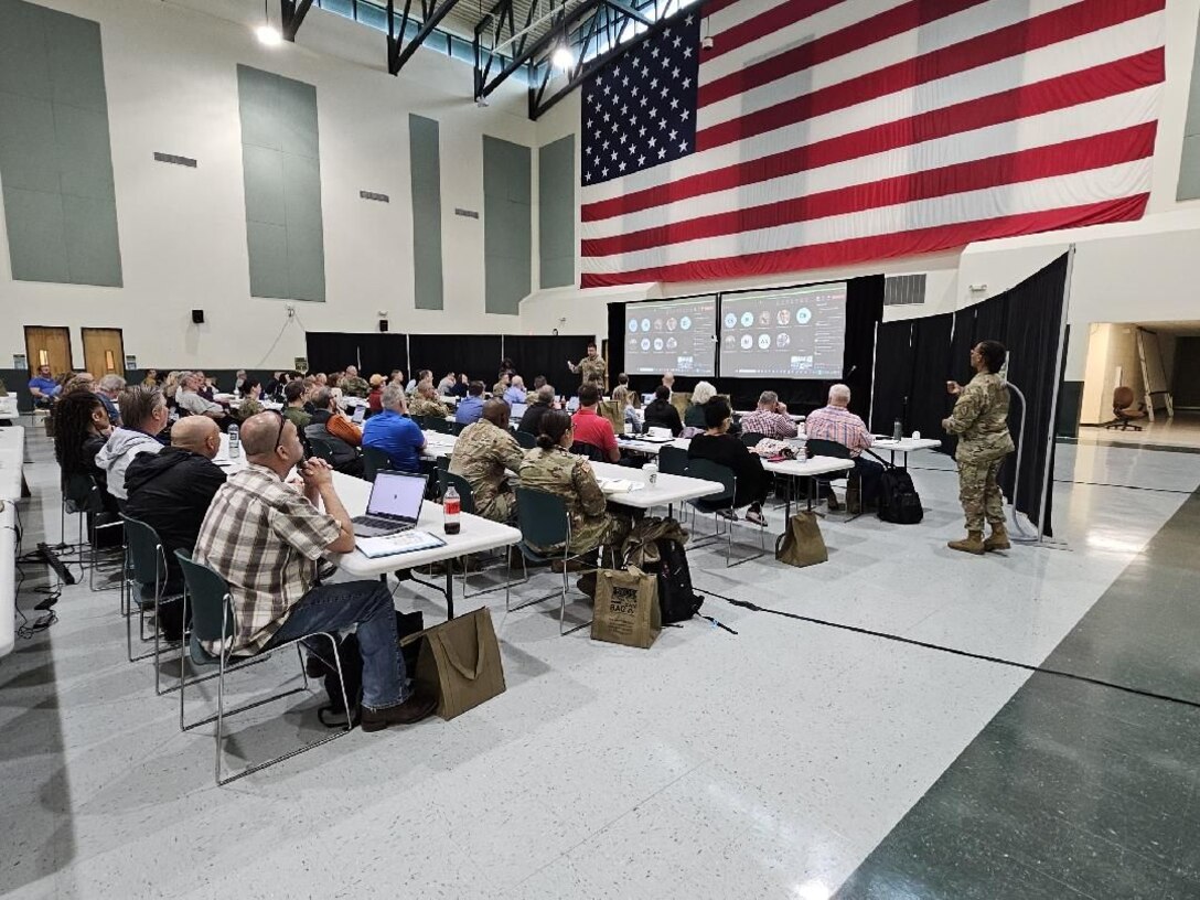 Over 115 personnel from the U.S. Army Reserve, Deputy Chief of Staff G-9, Installations, and the Army National Guard attend the Fiscal Year 2024 Installation Status Report (ISR) Centralized Training from 9-11 January at C.W. Bill Young Armed Forces Reserve Center in Pinellas Park, FL. Hosted by the Army Reserve Installation Management Directorate (ARIMD), participants reviewed policy, responsibilities, and guidance, and were provided the necessary tools to effectively utilize all four components of the ISR program. The training is conducted annually to develop and sustain mission critical initiatives to support readiness of the Reserve components.