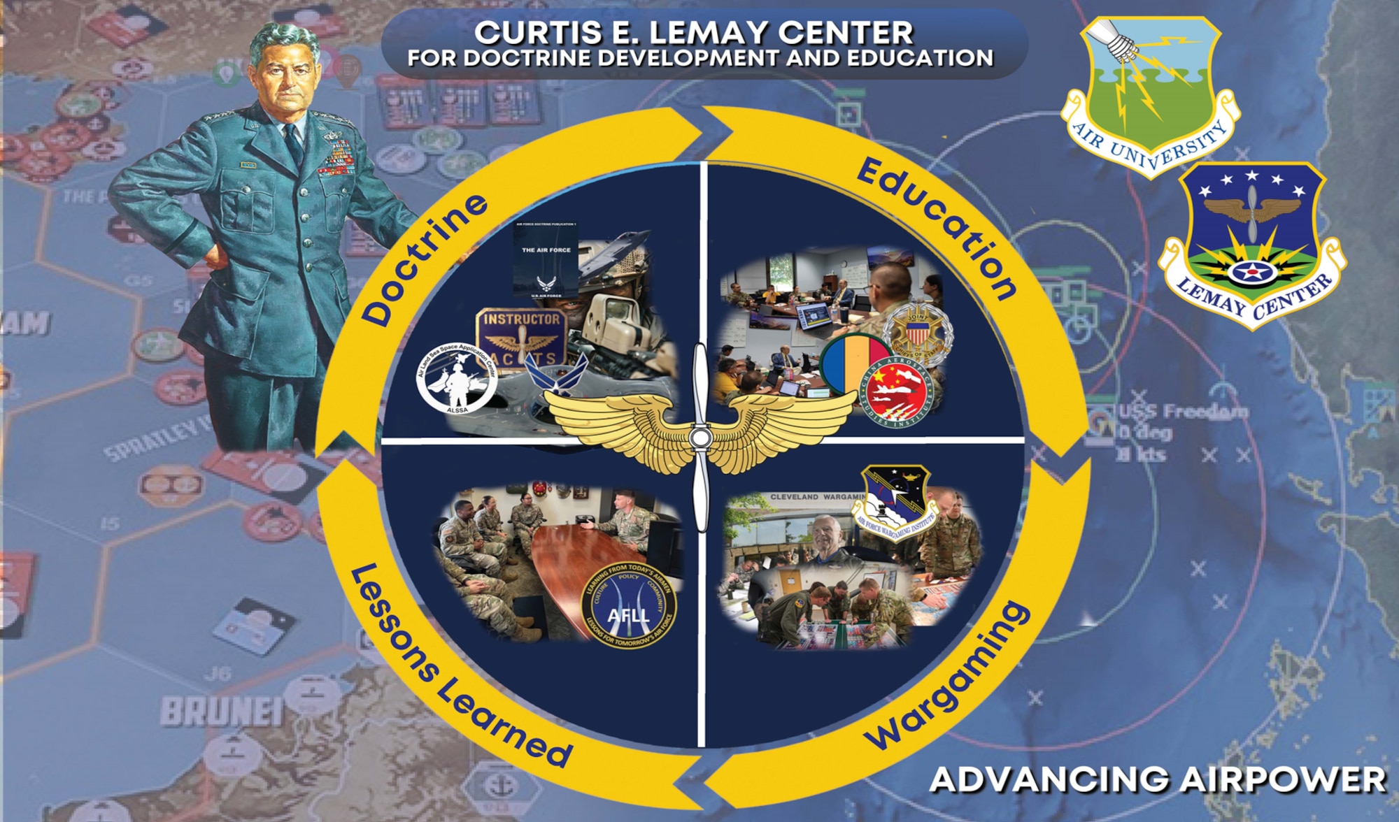 LeMay Center Graphic