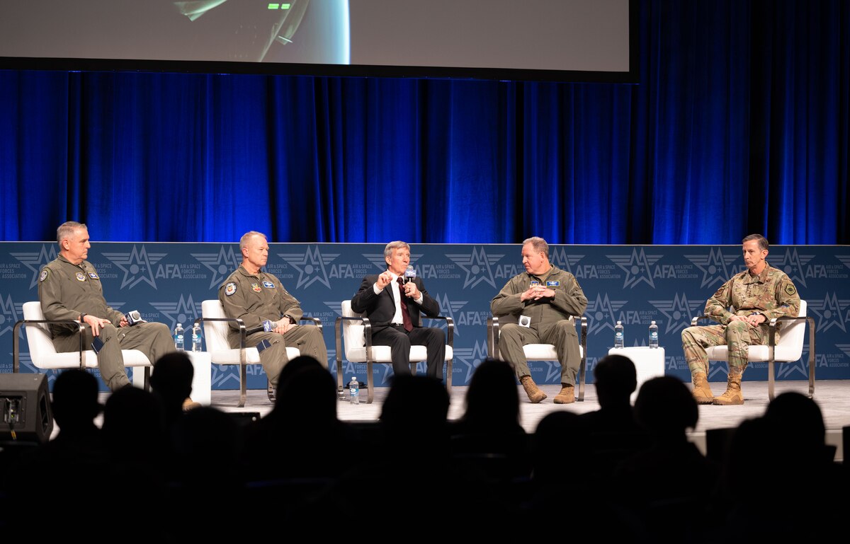 Pacific Air Force’s Commander Sets PACAF's Course at AFA Panel Following Change of Command
