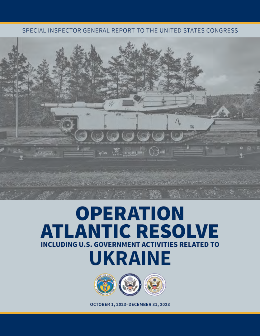 Operation Atlantic Resolve Dec 2023 report cover graphic