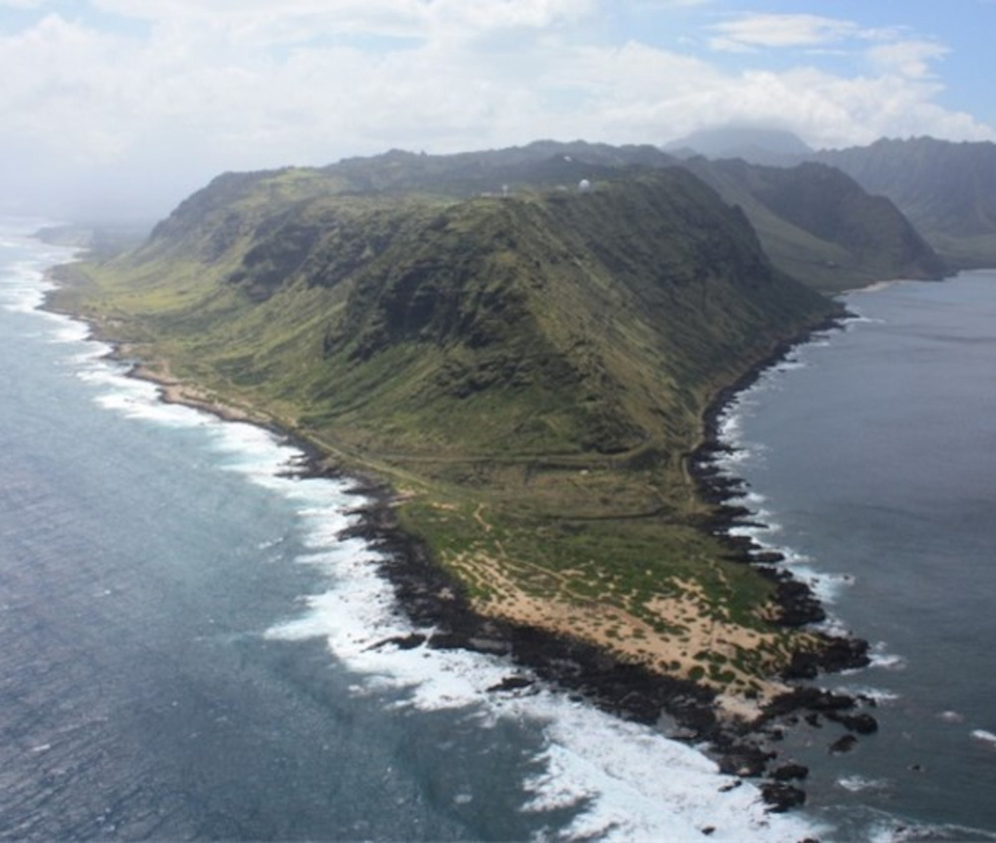 photo of a Hawaii mountain top