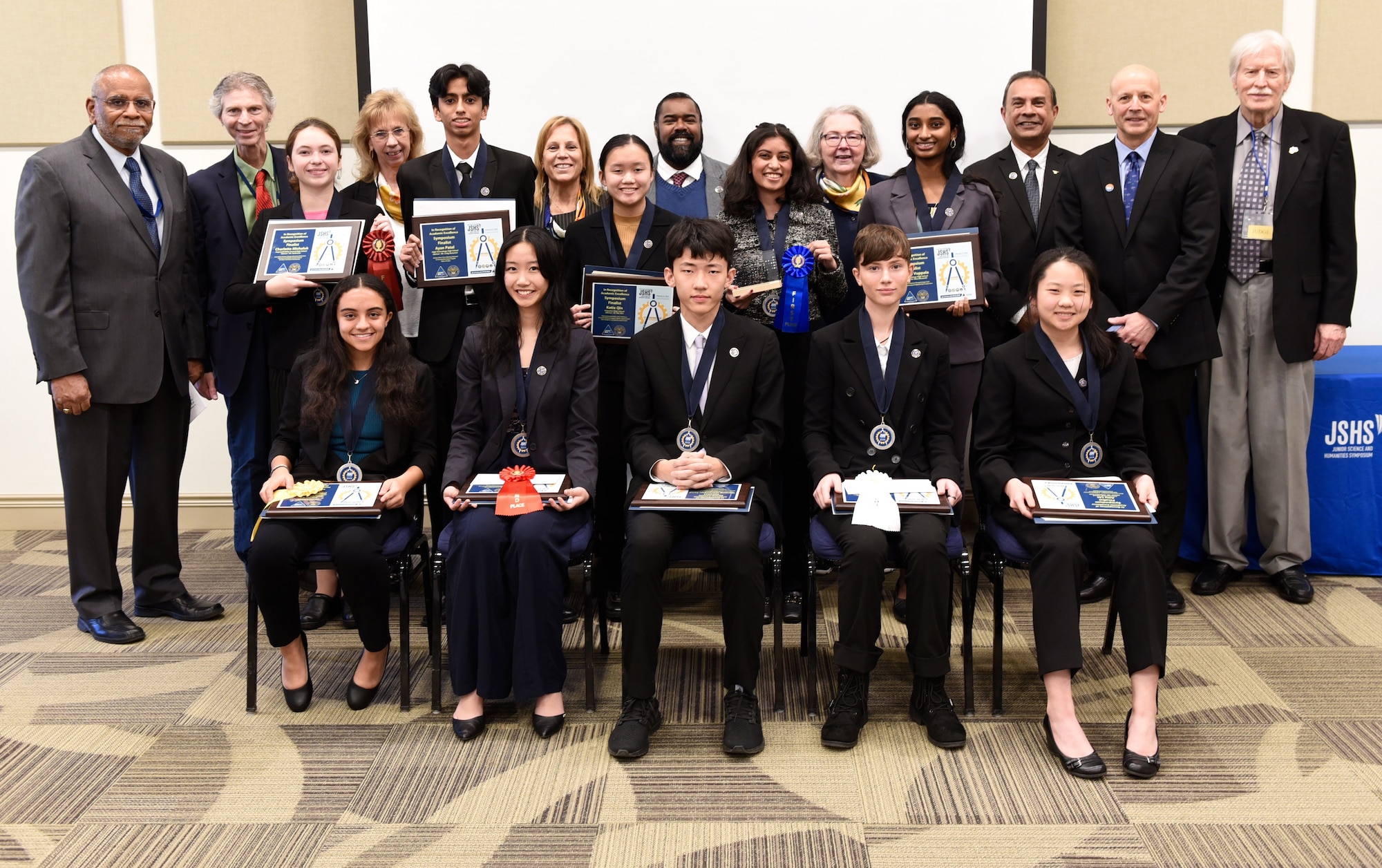 The 2024 New Jersey Southern Junior Science and Humanities Symposium brought together high school students from around Naval Air Warfare Center Aircraft Division Lakehurst to share research on a wide variety of topics.