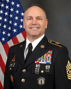 CSM Shane Oakes, National Guard Marksmanship Training Center Command Sgt. Major