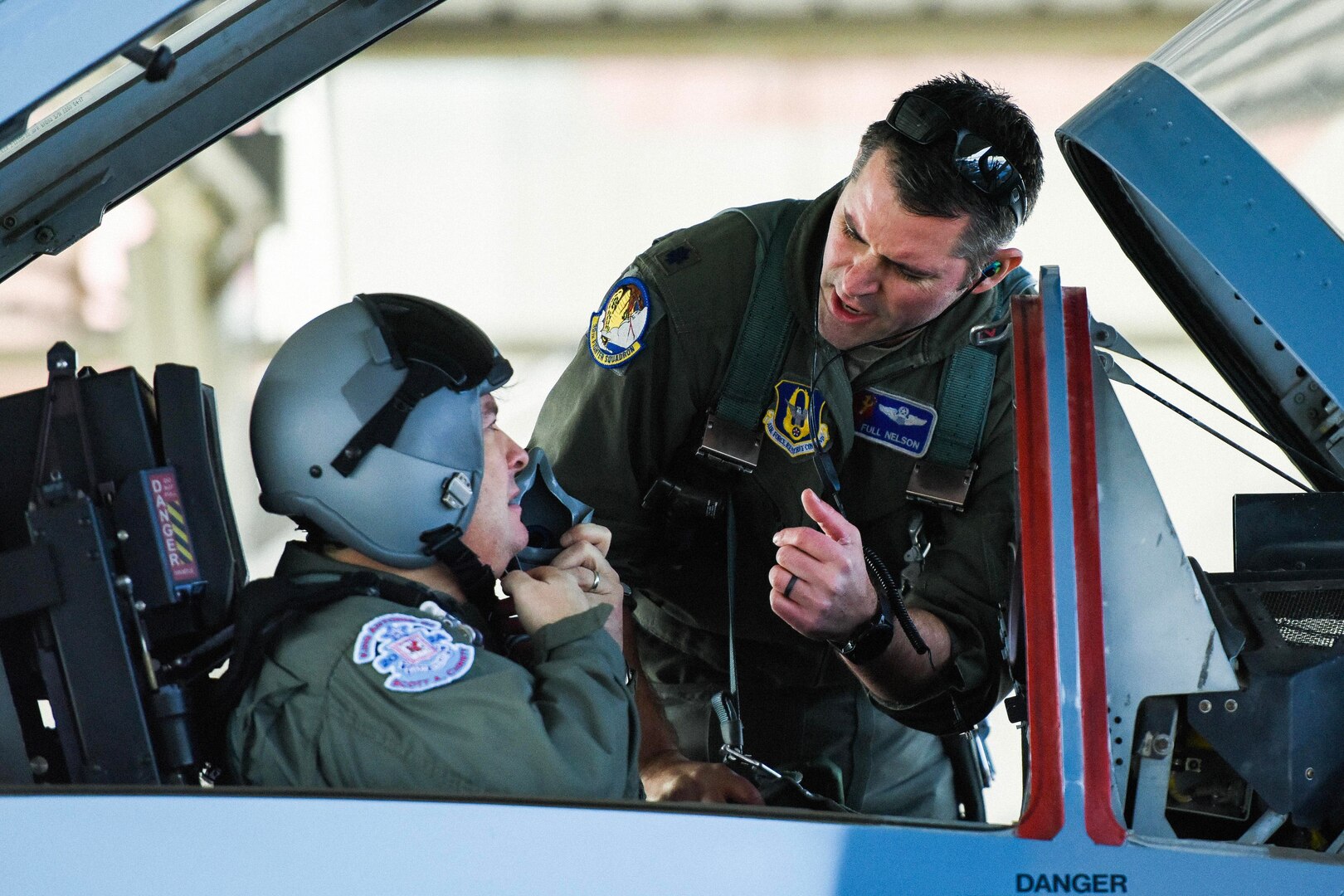 39th Flying Training Squadron hosts Fiesta dignitaries for T-38 orientation flight