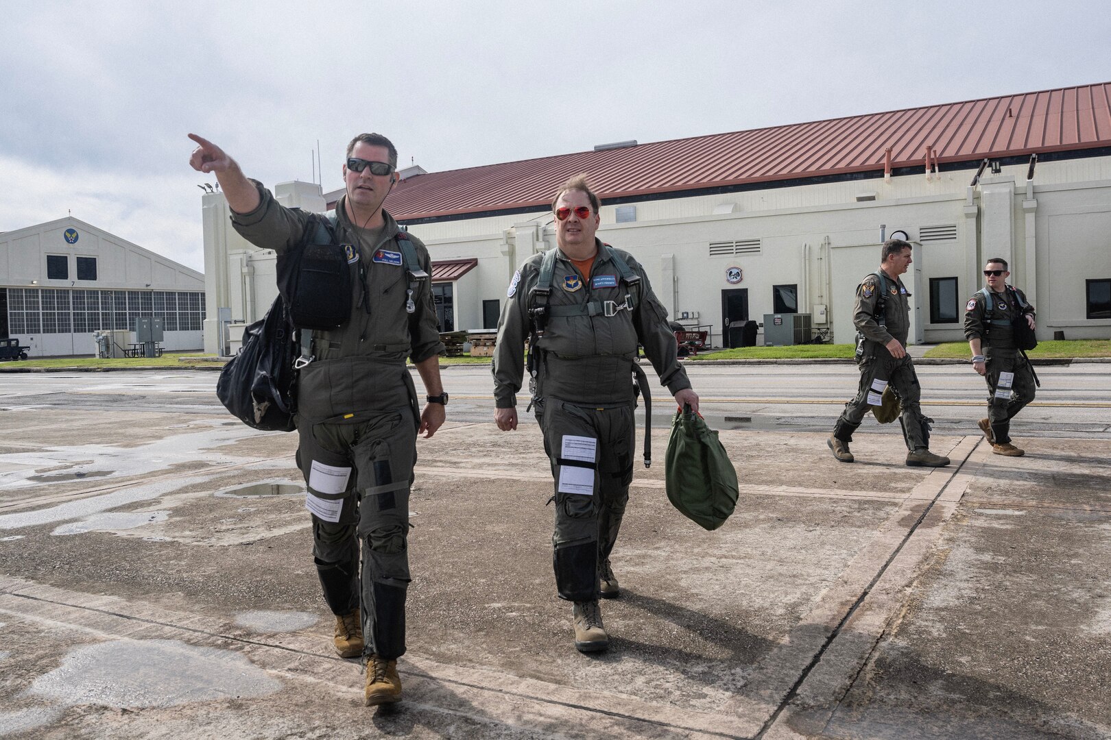 39th Flying Training Squadron hosts Fiesta dignitaries for T-38 orientation flight
