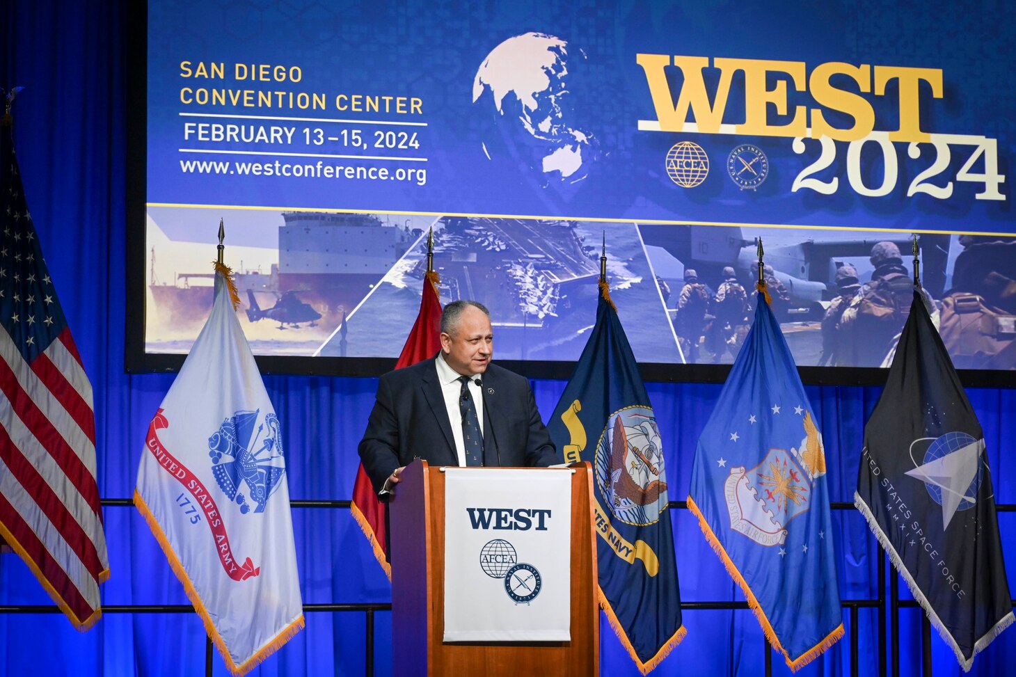 SECNAV Del Toro Delivers Keynote Address at WEST 2024 > United