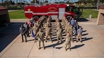 The 37th Training Group stood up a new squadron, the 346 Training Squadron, during a squadron activation ceremony on Feb. 13, 2024 at Port Hueneme, Calif. The 346 Training Squadron develops multi-capable Vehicle Management professionals ready to deliver tomorrow's global Force Generation demands. (U.S. Air Force Photo by Kate Anderson)