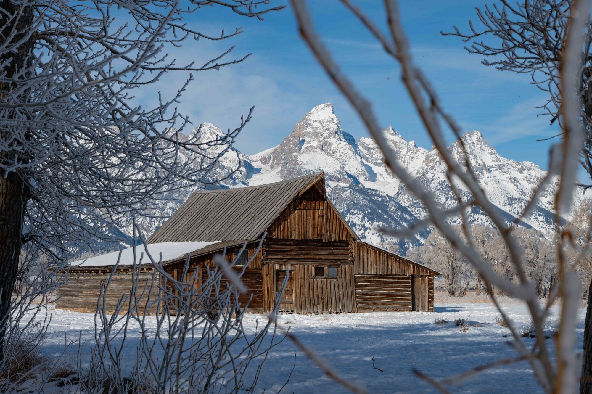 Barn in Grand Teton National Park.