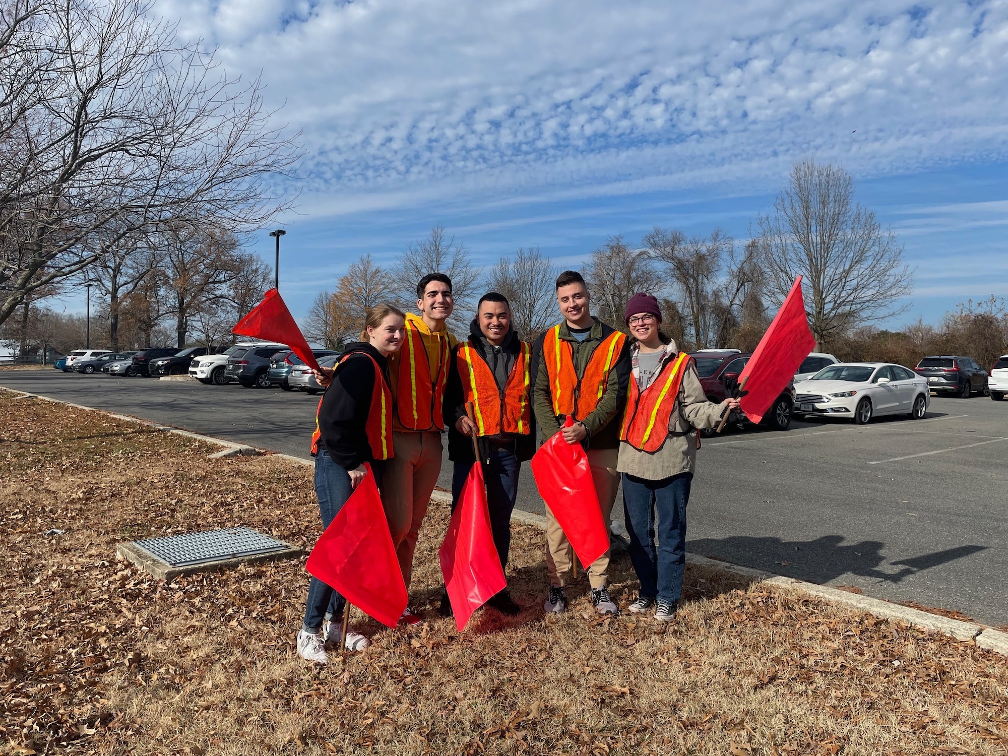 Courtesy photo of students from the 336th Training Squadron Detachment 2 at Fort George G. Meade, Maryland, used by 81st Training Wing Public Affairs at Keesler Air Force Base, Mississippi, Feb. 12, 2024.
