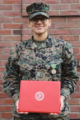 Sgt. Fuerte as NCO of the Year